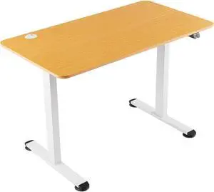 SlickBlue Electric Standing Desk Adjustable Stand up Computer Desk Anti-collision