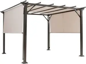 SlickBlue Metal Frame Patio Furniture Shelter