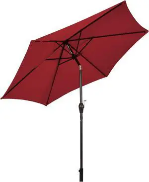 SlickBlue 10 Feet Outdoor Patio Umbrella with Tilt Adjustment and Crank