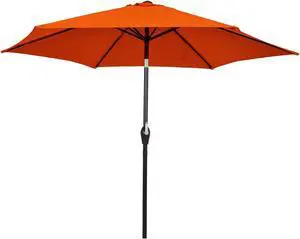 SlickBlue 10 Feet Outdoor Patio Umbrella with Tilt Adjustment and Crank