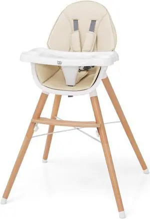 SlickBlue Baby High Chair with Dishwasher Safe Tray