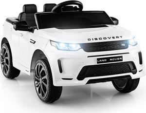 SlickBlue 12V Kids Ride On Car with Remote Control Lockable Doors Slow Start System and LED Lights