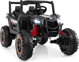 SlickBlue 2-Seater Kids Ride on UTV with 2.4G Remote Control for over 3 Years Old Children