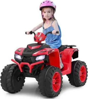 SlickBlue 24V Kids Ride-On Electric ATV with Wireless Connection for Toddlers 3-8 Years Old