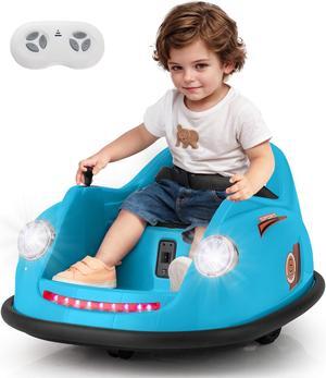 SlickBlue 12V Electric Kids Ride on Bumper Car Battery Powered Bumping Car with Remote Control