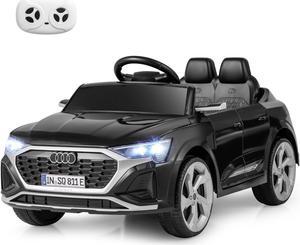 SlickBlue 12V Kids Ride on Car Licensed Audi SQ8 with Remote Control and 3 Speeds