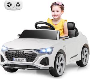 SlickBlue 12V Kids Ride on Car Licensed Audi SQ8 with Remote Control and 3 Speeds