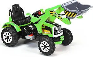 SlickBlue 12 V Battery Powered Kids Ride on Dumper Truck