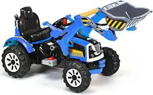 SlickBlue 12 V Battery Powered Kids Ride on Dumper Truck