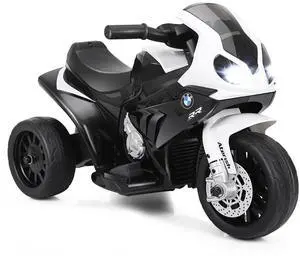 SlickBlue 6V Kids 3 Wheels Riding BMW Licensed Electric Motorcycle