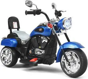 SlickBlue 6V 3 Wheel Kids Motorcycle