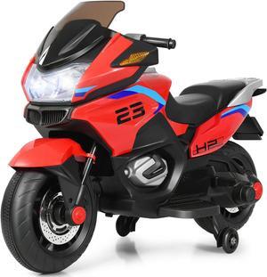 SlickBlue 12V Kids Ride On Motorcycle Electric Motor Bike