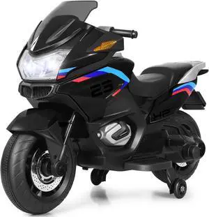 SlickBlue 12V Kids Ride On Motorcycle Electric Motor Bike