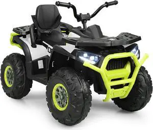 SlickBlue 12 V Kids Electric 4-Wheeler ATV Quad with MP3 and LED Lights