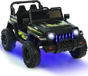 SlickBlue 12V Kids Ride-on Jeep Car with 2.4 G Remote Control
