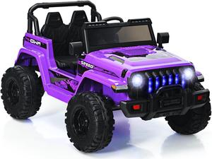 SlickBlue 12V Kids Ride-on Jeep Car with 2.4 G Remote Control