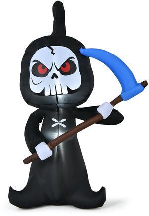 SlickBlue Halloween Inflatable Decorations with Built-in LED Lights