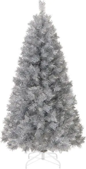 SlickBlue Artificial Xmas Tree with Branch Tips and Warm White LED Lights