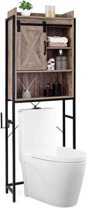 SlickBlue 71 Inch Kitchen Pantry with 3 Storage Cabinet and 3 Deep Drawers