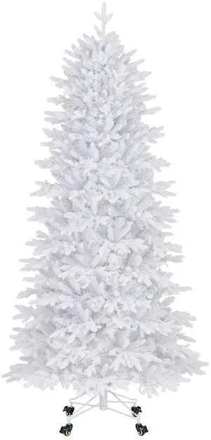 SlickBlue  Artificial Xmas Tree with 1880 PE PVC Branch Tips for Party and Carnival