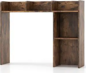 SlickBlue 3-Tier Multipurpose Desk Bookshelf with 4 Shelves