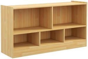 SlickBlue 5 Cubbies Kids Toy Storage Organizer with 5 Sections