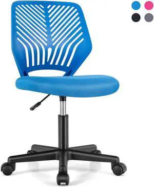 SlickBlue Height-adjustable Ergonomic Kids Desk Chair with Universal Casters