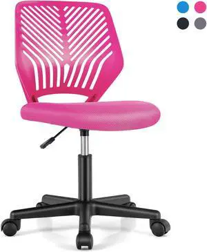SlickBlue Height-adjustable Ergonomic Kids Desk Chair with Universal Casters