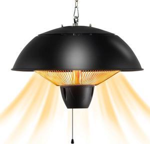 SlickBlue 1500W Electric Patio Heater with IPX4 Waterproof