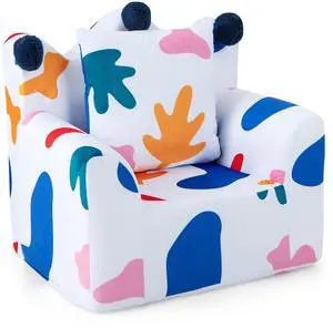 SlickBlue High-density Padding Kids Sofa with Armrest and Extra Pilow