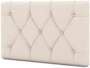 SlickBlue Upholstered Headboard for Twin Size Bed with Fabric Upholstery-Beige
