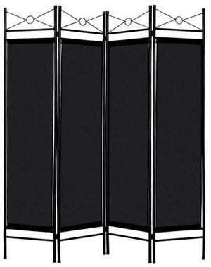 SlickBlue  4 Panels Metal Frame Room Private Folding Screen
