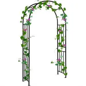 SlickBlue 7.2 Feet Garden Decoration Climbing Plants Arch