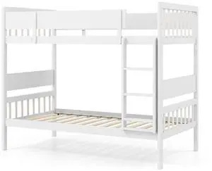 SlickBlue  Bunk Bed with Ladder and Full-length Guardrails