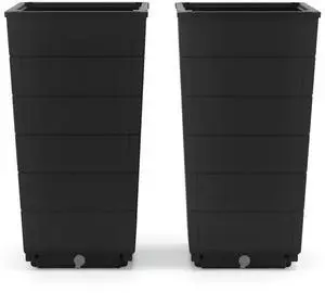 SlickBlue Modern Flower Planter for Front Porch and Lobby