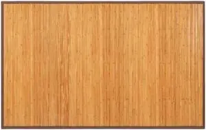 SlickBlue 5' x 8' Bamboo Area Rug Floor Carpet