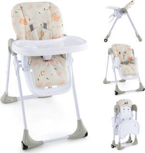 SlickBlue 3-In-1 Convertible Baby High Chair for Toddlers