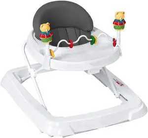SlickBlue Adjustable Height Removable Folding Portable Baby Walker