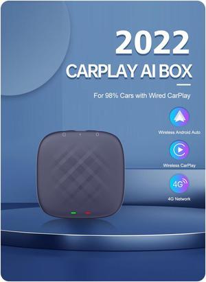 Smart Ai Box TV Box Android Auto Wireless Apple Carplay Adapter Iptv 2023  Netflix  Ios16