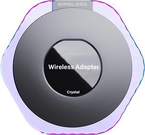 Binize Wireless CarPlay Adapter Wireless Android Auto Adapter for Cars with OEM Wired CarPlay/Android Auto