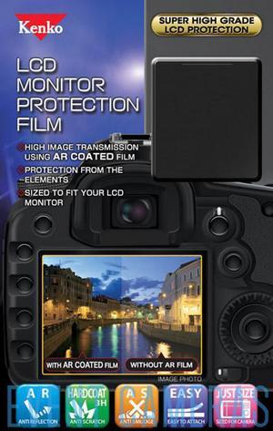 Kenko HQ LCD Protection Film - Fits Nikon D3500/D3400: LCD-N-D3500