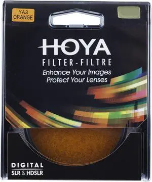 Hoya 58 mm HMc YA3 Round Filter - Orange
