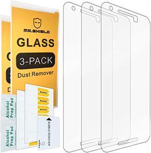 [3-Pack]-  Designed For Lg (Google) Nexus 5X 2015 Est [Tempered Glass] Screen Protector [0.3Mm Ultra Thin 9H Hardness 2.5D Round Edge] With Lifetime Replacement