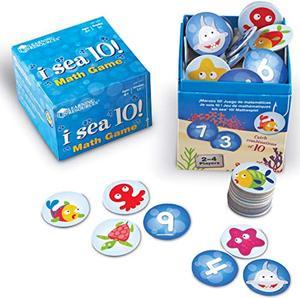 I Sea 10! Game, Math Games, Addition And Subtraction, Homeschool & Classroom Math Games, Educational, Includes 100 Cards, Ages 6+