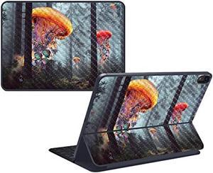 Carbon Fiber Skin For Apple Ipad Pro Smart Keyboard 11" (2018)Electric JellyfishProtective, Durable Textured Carbon Fiber FinishEasy To Apply, RemoveMade In The Usa