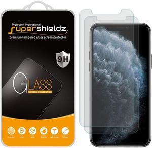 (2 Pack) Supershieldz Anti-Glare (Matte) Screen Protector Designed for iPhone 11 Pro, iPhone Xs and iPhone X (5.8 inch) [Tempered Glass] Anti Fingerprint, Anti Scratch, Bubble Free