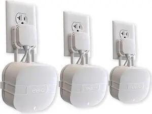 eero 6 & 6+ Wall Outlet Mount | Lowest Profile | 3-Pack eero 6 & 6+ Wall Outlet Mount | Lowest Profile | 3-Pack
