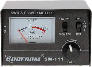 Mcbazel SURECOM SW-111 100 Watt SWR/Power Meter for CB Radio Antenna, Welcome to consult
