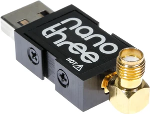 NESDR Nano 3 Premium Tiny RTL-SDR with Aluminum Enclosure, 0.5PPM TCXO, SMA & MCX Input & Custom Heatsink, RTL2832U & R820T2-Based NESDR Nano 3 Premium Tiny RTL-SDR with Aluminum Enclosure, 0.5PPM TCXO, SMA & MCX Input & Custom Heatsink, RTL2832U & R820T2-Based