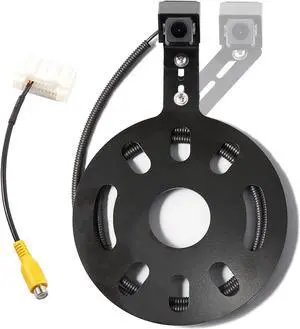 EWAY Classic 2.0 Backup Reverse Rear View Camera for Jeep Wrangler Compass Commander Liberty Patriot Grand Cherokee 2007-2018 Rubicon 2018-2020 Gladiator/with Spare Tire Adjustable Mount